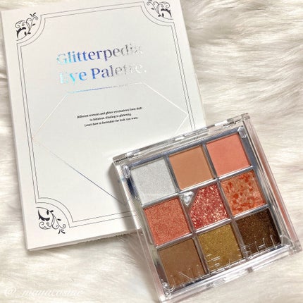 グリッターペディアアイパレット/unleashia/アイシャドウパレットを使ったクチコミ(2枚目)