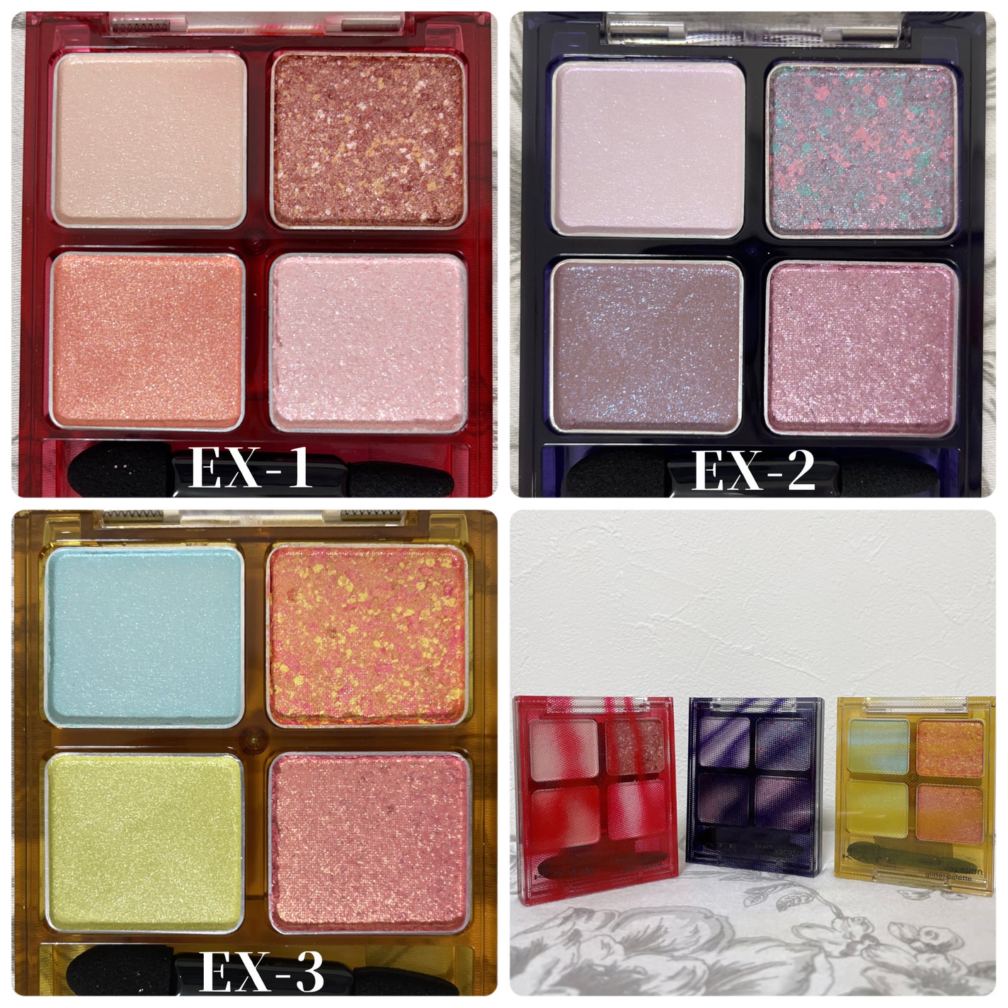 ビーチバカンスグリッターパレット/KATE/アイシャドウパレットを使ったクチコミ(2枚目)