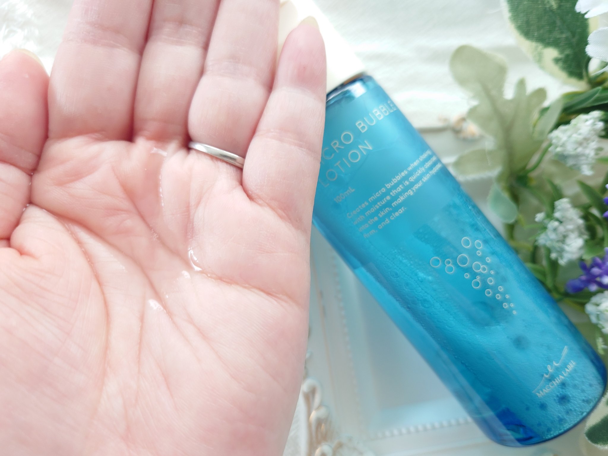 薬用マイクロバブルローション｜Macchia Labelの口コミ