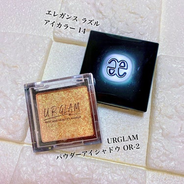 UR GLAM　POWDER EYESHADOW/U R GLAM/シングルアイシャドウを使ったクチコミ（2枚目）