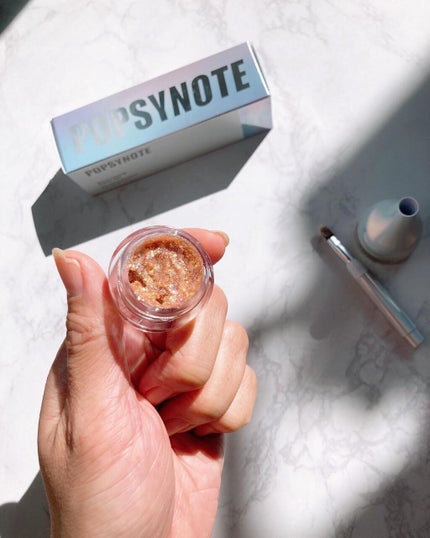 シャイラスティンググリッタージェル/POPSY NOTE/グリッターを使ったクチコミ(2枚目)