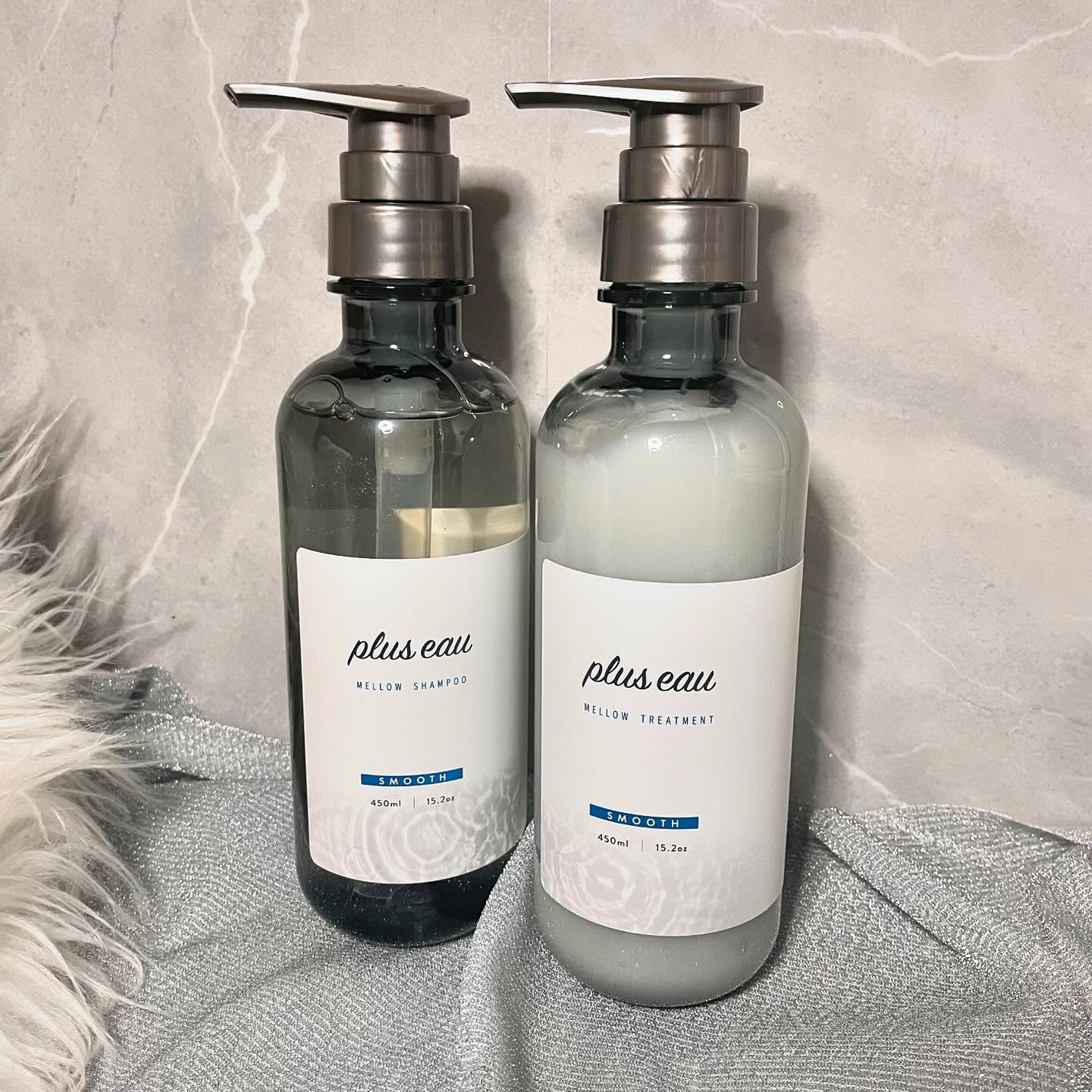 メロウシャンプー/メロウトリートメント/plus eau/市販シャンプーを使ったクチコミ(2枚目)