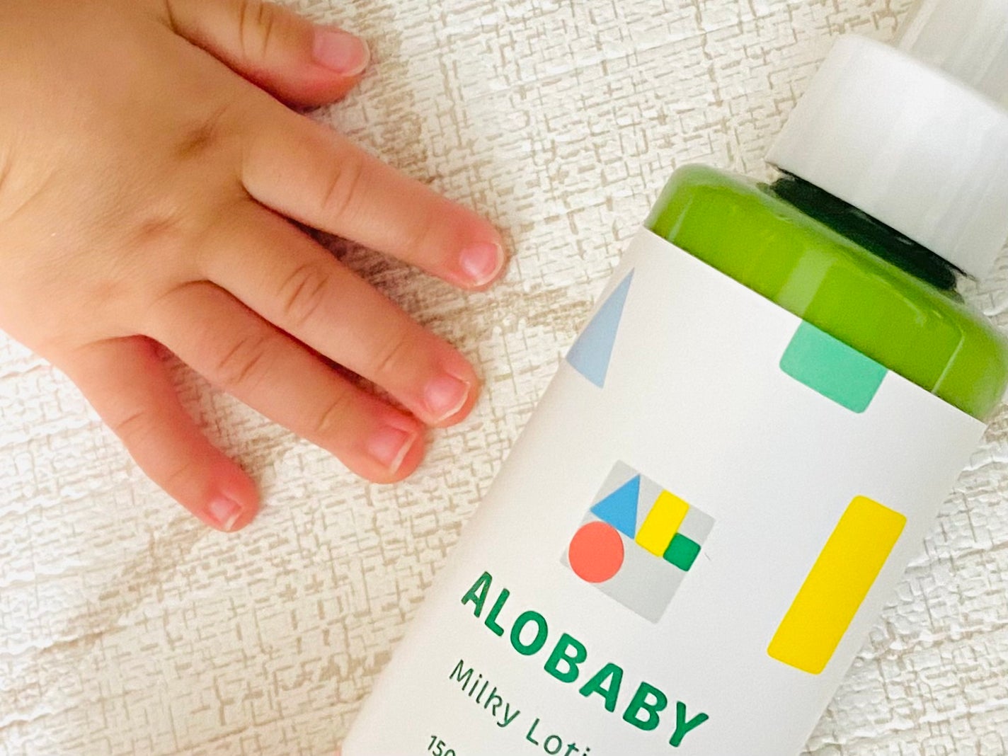 ミルクローション/ALOBABY/ボディミルクを使ったクチコミ(10枚目)