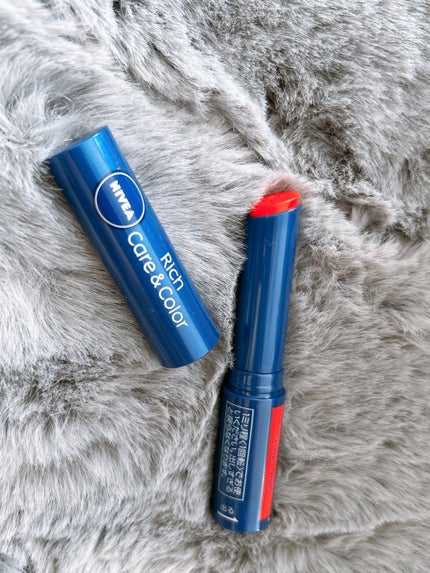 ニベア リッチケア&カラーリップ/ニベア/リップクリームを使ったクチコミ(1枚目)