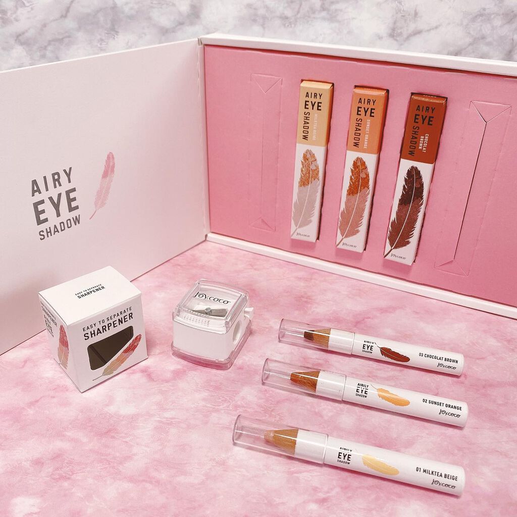 ジョイココ エアリーアイシャドウ/Joy.coco(ジョイココ)/単色アイシャドウを使ったクチコミ（1枚目）