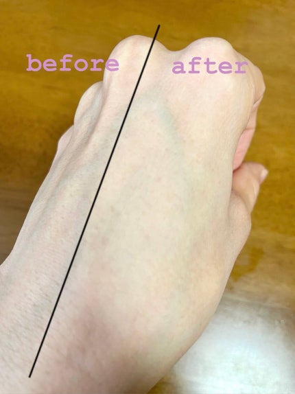 ポアレスエアリーベース/キャンメイク/化粧下地を使ったクチコミ(3枚目)