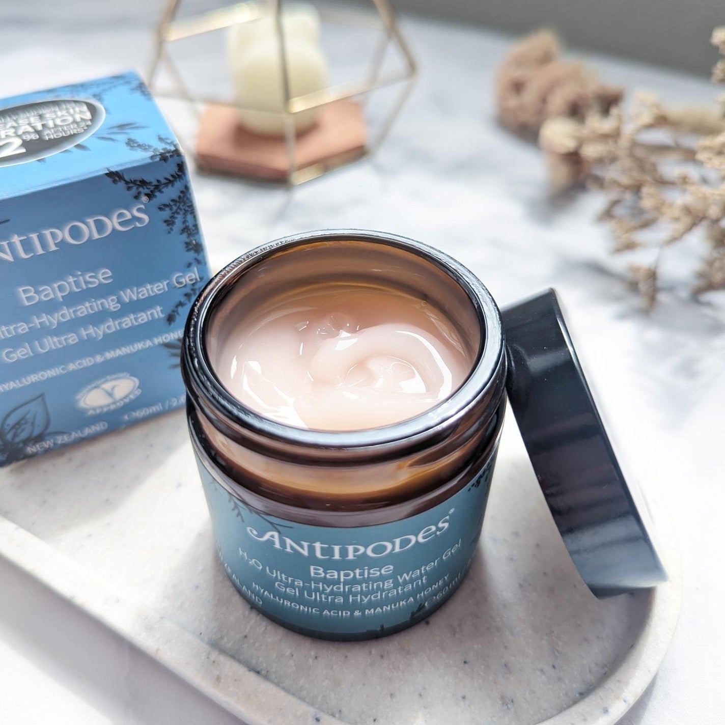 バプタイズ H2Oウルトラ ハイドレーティング ウォータージェル/Antipodes/フェイスクリームを使ったクチコミ(3枚目)