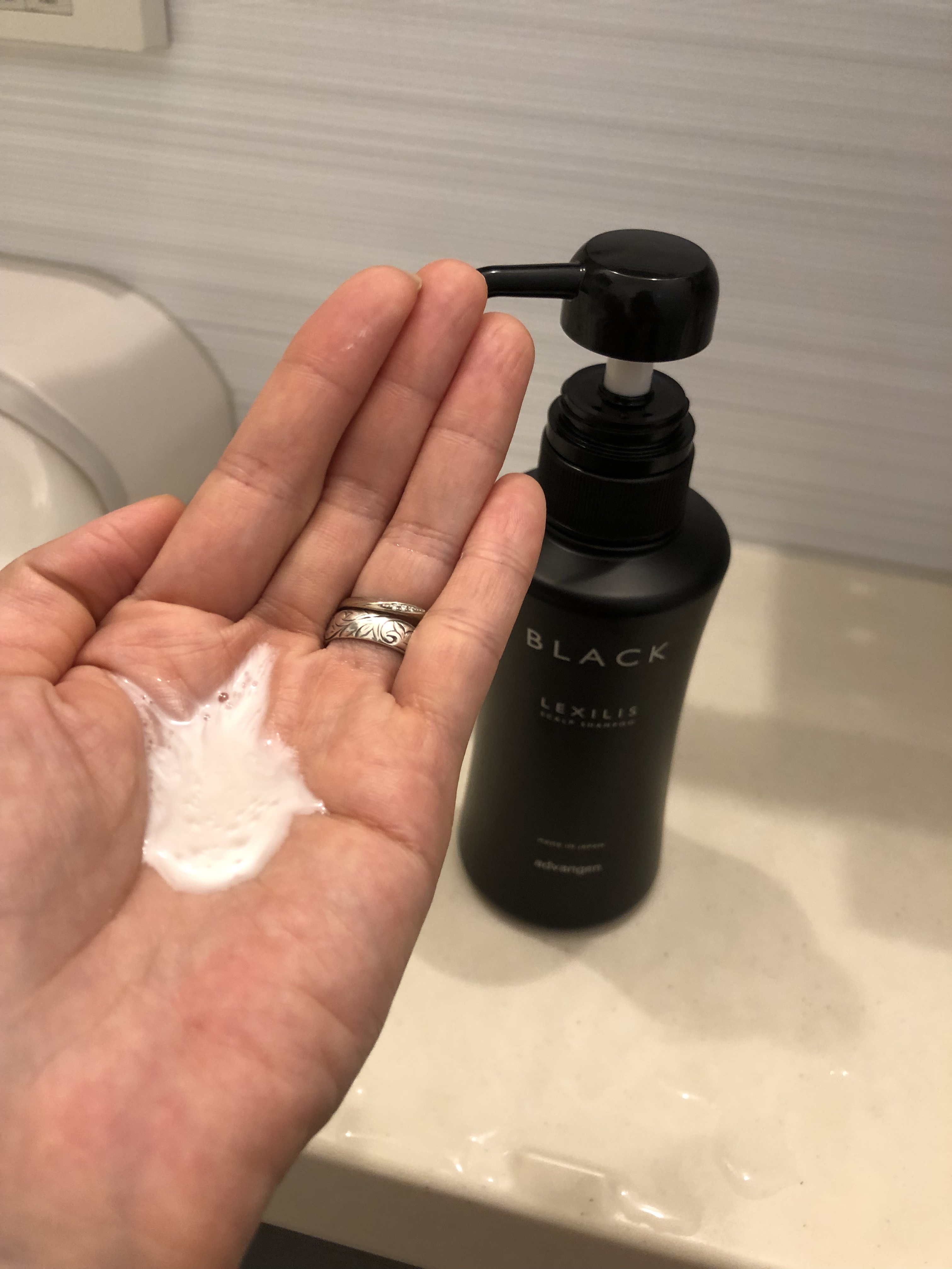 スカルプシャンプー/LEXILIS BLACK FRAGRANCE/頭皮ケアを使ったクチコミ（3枚目）
