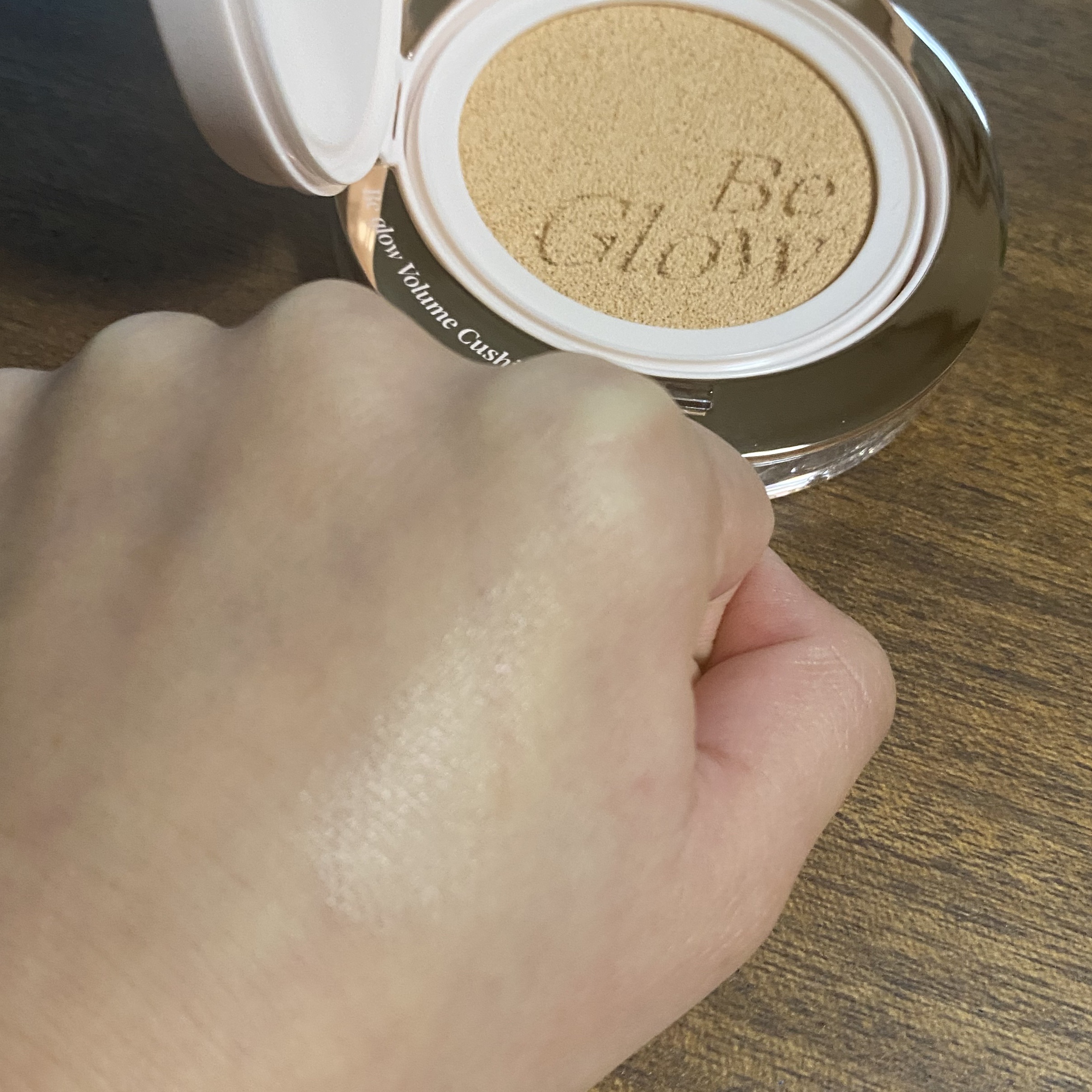 エスポア ビーグロー ボリュームクッション/espoir/クッションファンデーションを使ったクチコミ（3枚目）