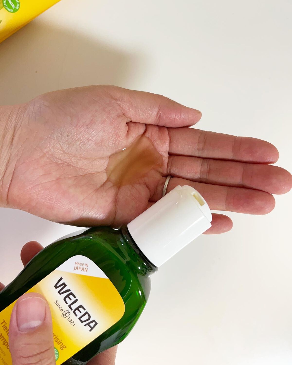 アルガン ヘアシャンプー/ヘアコンディショナー/WELEDA/市販シャンプーを使ったクチコミ(2枚目)