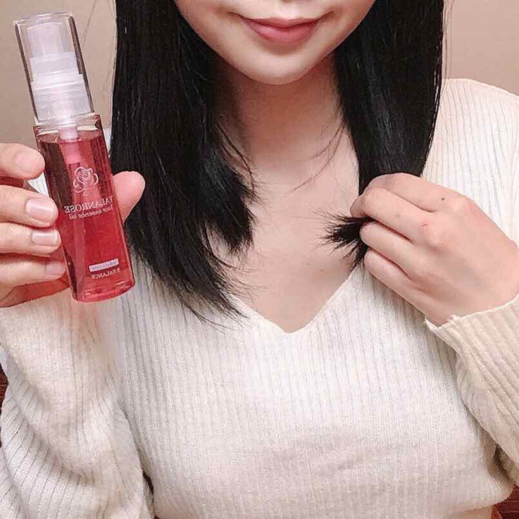 ヘアエッセンスオイル さくらローズ/VALANROSE/ヘアオイルを使ったクチコミ(4枚目)