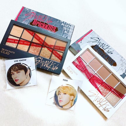 straykids限定カラープロアイパレット/CLIO/アイシャドウパレットを使ったクチコミ(1枚目)