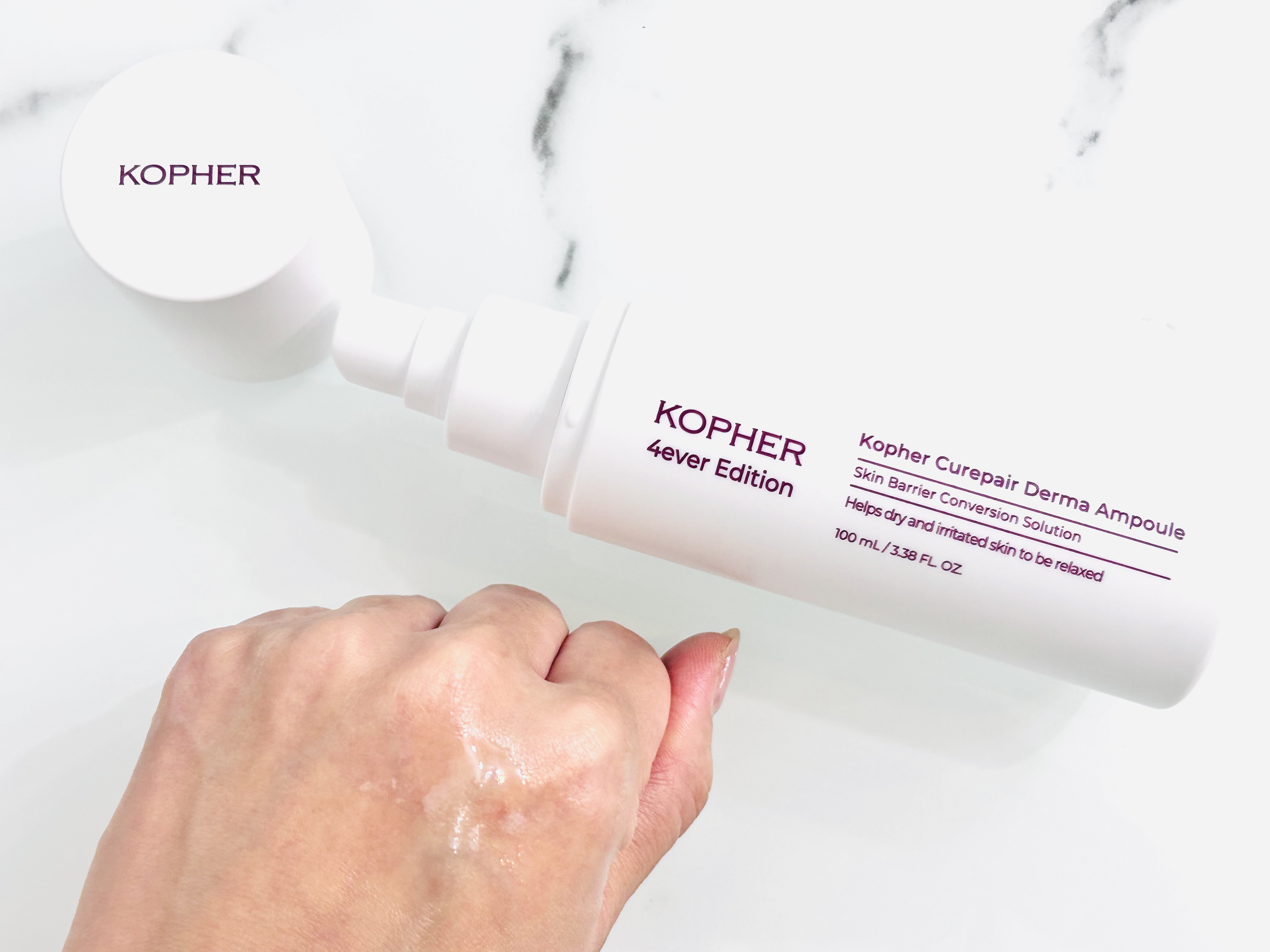 CUREPAIR DERMA AMPOULE /KOPHER/ミスト状化粧水を使ったクチコミ（2枚目）