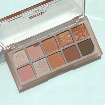 MDショールモーメント アイシャドウパレット 03 ピーチメモリー/mude/アイシャドウパレットを使ったクチコミ(2枚目)