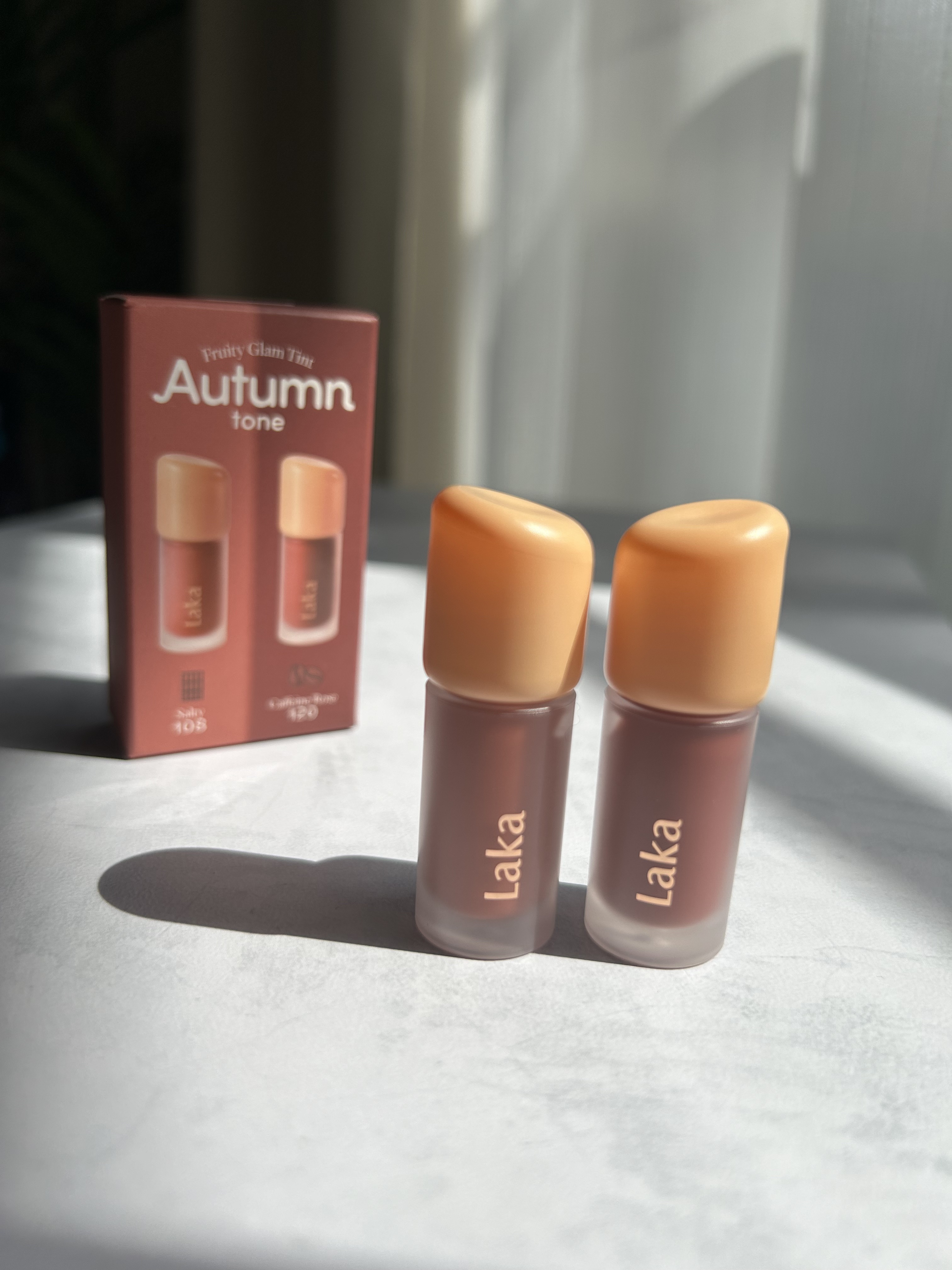 フルーティーグラムティント/Laka/リップティントを使ったクチコミ（2枚目）