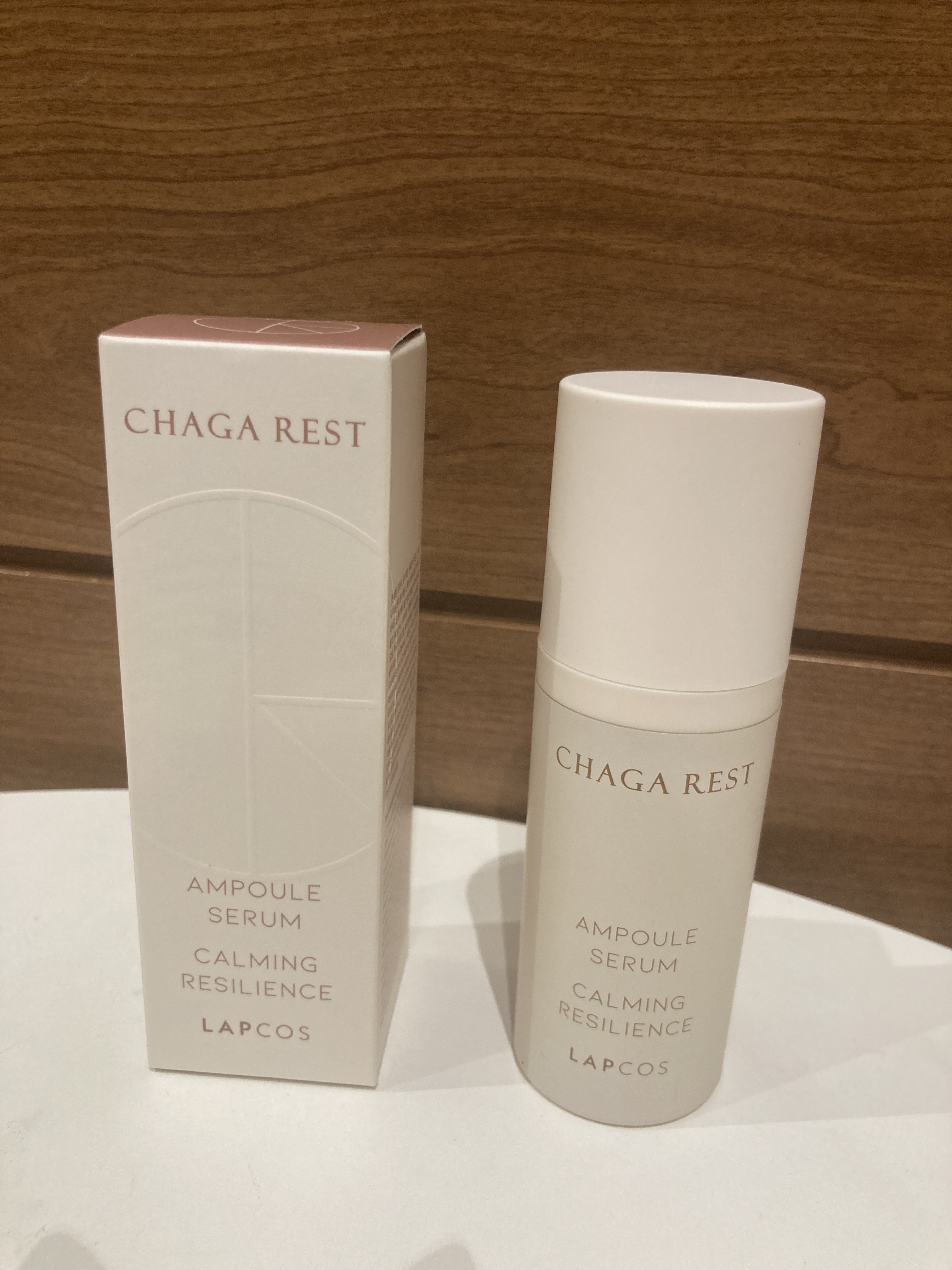 チャーガレスト アンプルセラム/ラプコス/美容液を使ったクチコミ（1枚目）