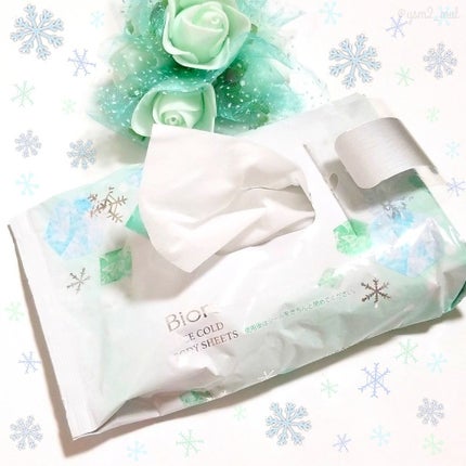 ビオレ ビオレ冷シート リフレッシュハーブの香りのクチコミ「仲夏お見舞い申し上げます🎐
お見舞いの品ならぬ、
お見舞いのレビューとして
これからにピッ.....」(1枚目)