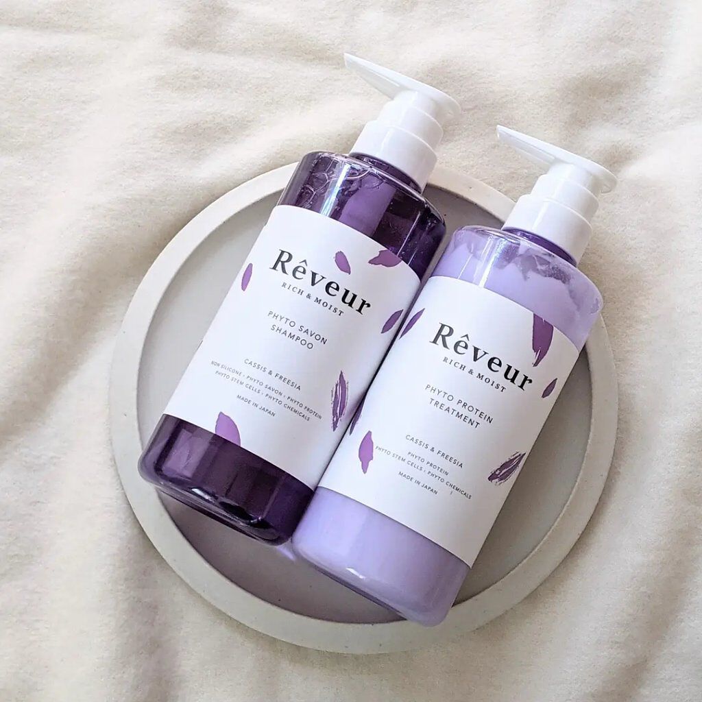 レヴール リッチ＆モイスト シャンプー／トリートメント/Reveur(レヴール)/市販シャンプーを使ったクチコミ（1枚目）