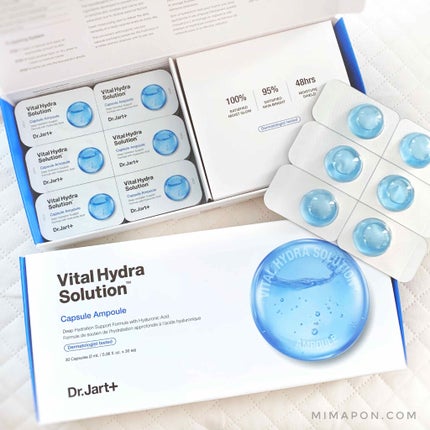 ドクタージャルト バイタル ハイドラ ソリューション カプセルアンプル/Dr.Jart+/美容液を使ったクチコミ(1枚目)