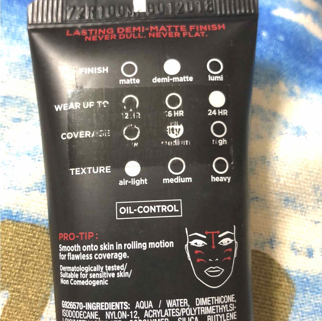 INFALLIBLE PRO-MATTE/ロレアル パリ(海外)/リキッドファンデーションを使ったクチコミ（2枚目）