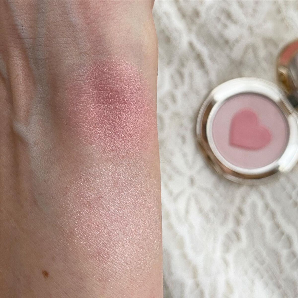 ブラッシング ハート/SNIDEL BEAUTY/パウダーチークを使ったクチコミ（2枚目）