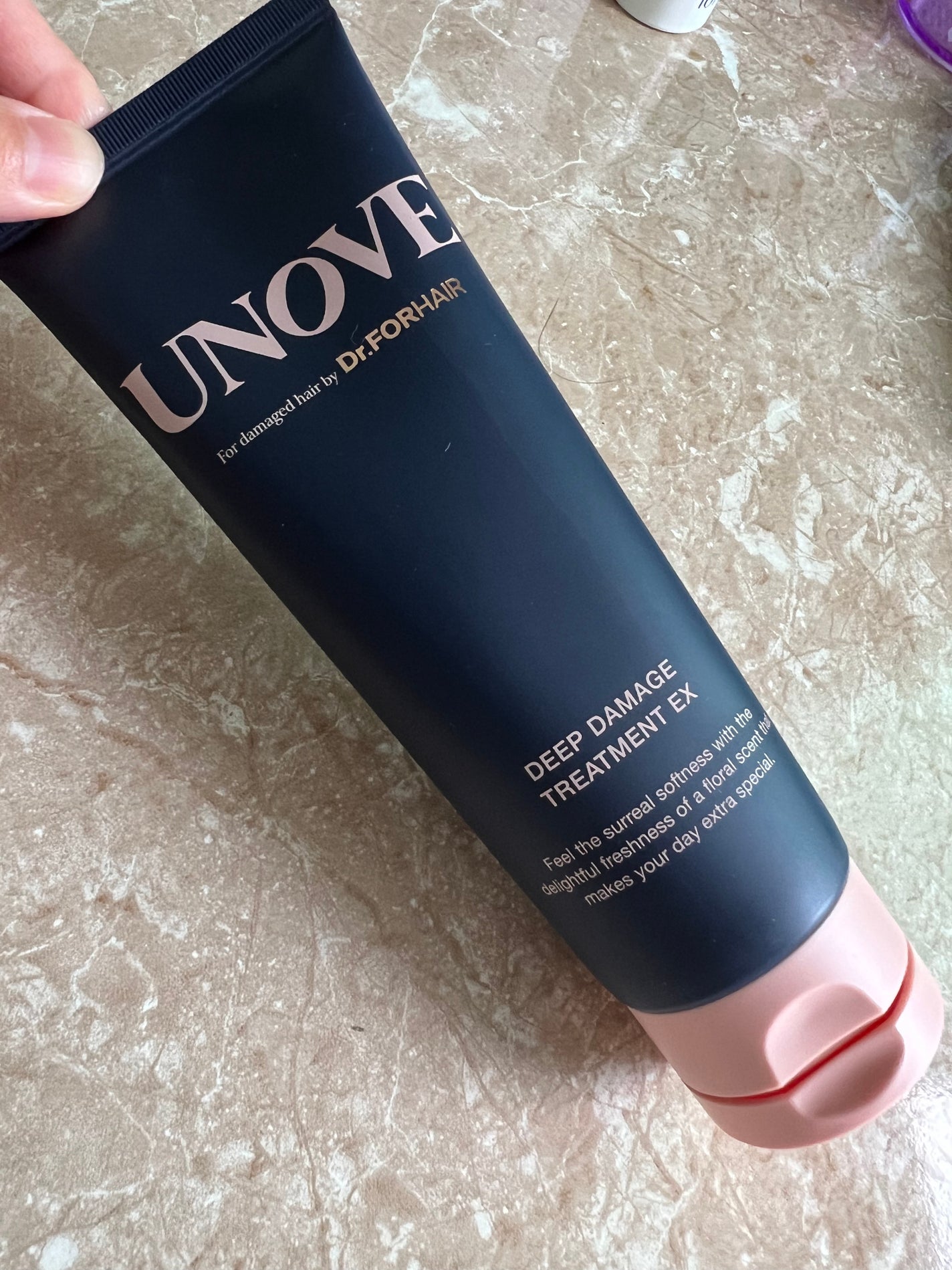 ディープダメージトリートメントEX/UNOVE/洗い流すヘアトリートメントを使ったクチコミ(1枚目)