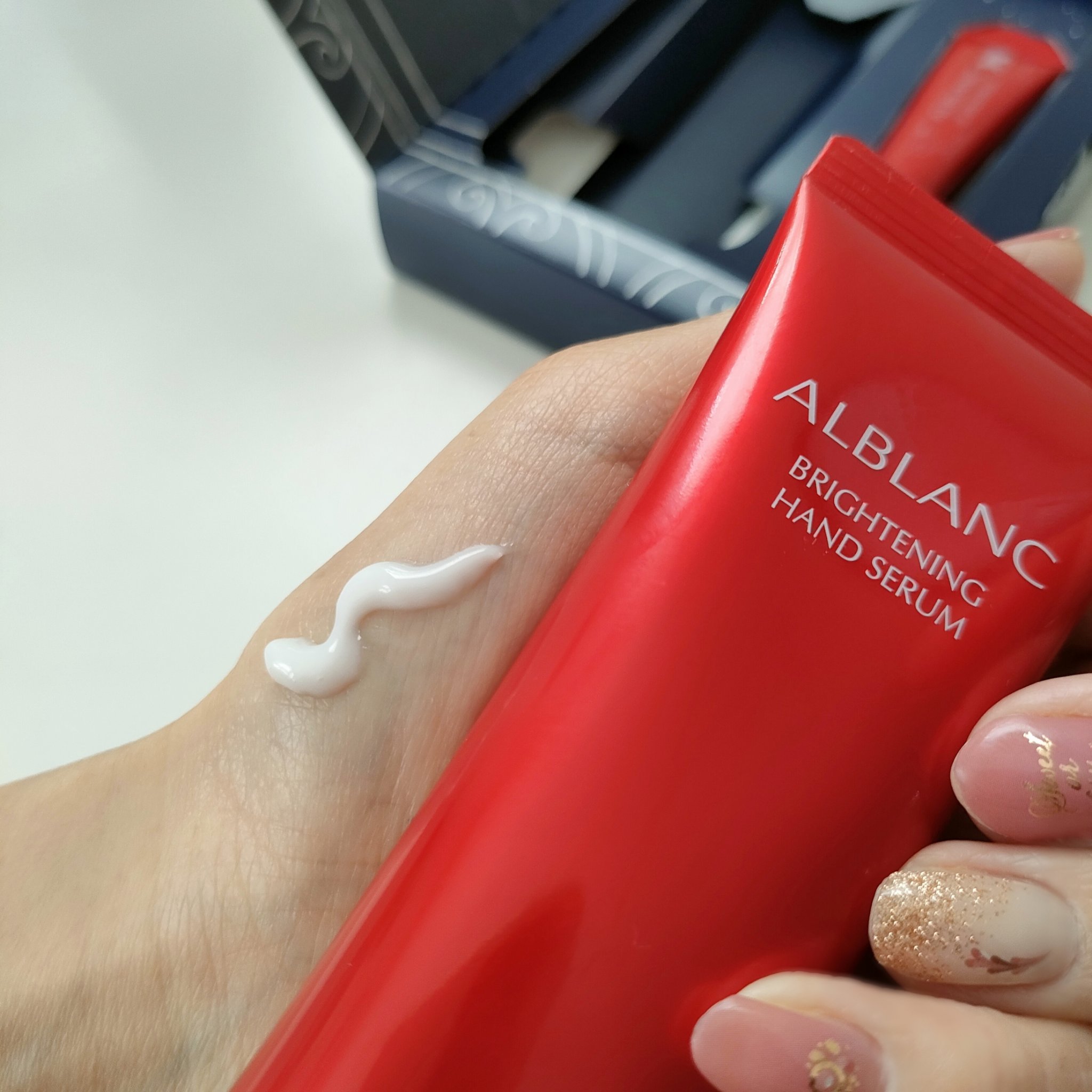 ハンド&リップ セラム セット/ALBLANC/その他キットセットを使ったクチコミ（2枚目）