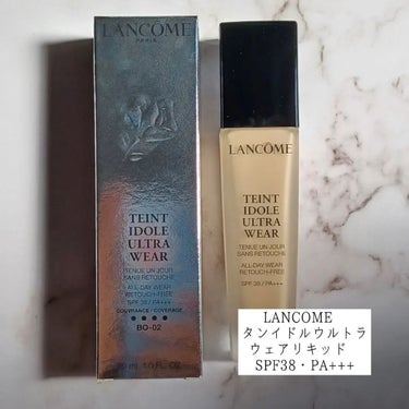 タンイドル ウルトラ ウェア リキッド/LANCOME/リキッドファンデーションを使ったクチコミ（1枚目）