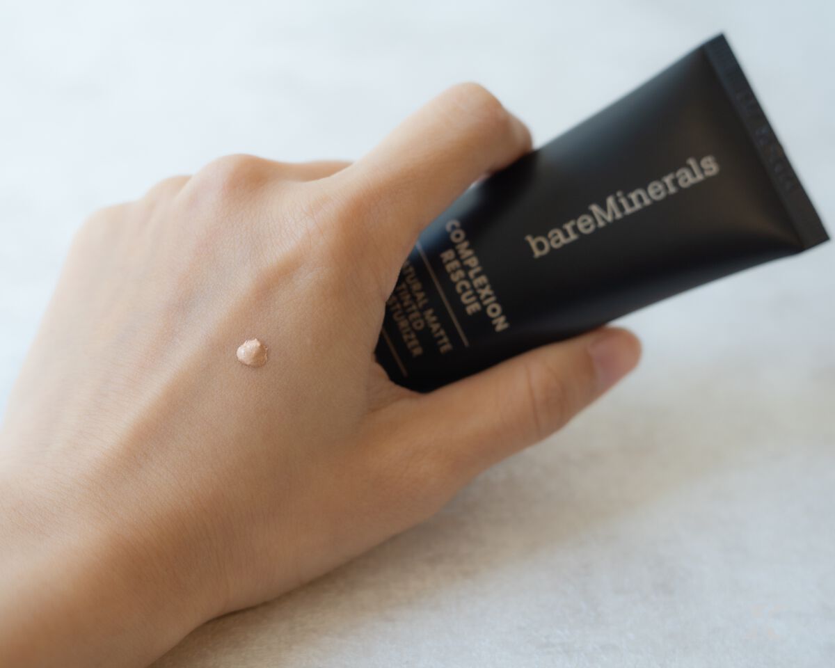 CR ナチュラル マット モイスチャライザー バタークリーム 0303/bareMinerals/クリーム・エマルジョンファンデーションを使ったクチコミ（3枚目）