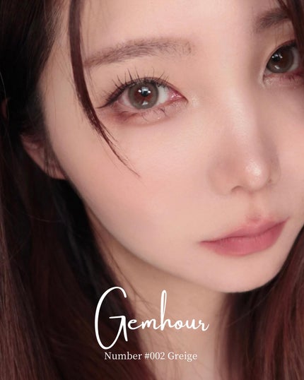 Number Series/Gemhour lens/カラーコンタクトレンズを使ったクチコミ(3枚目)