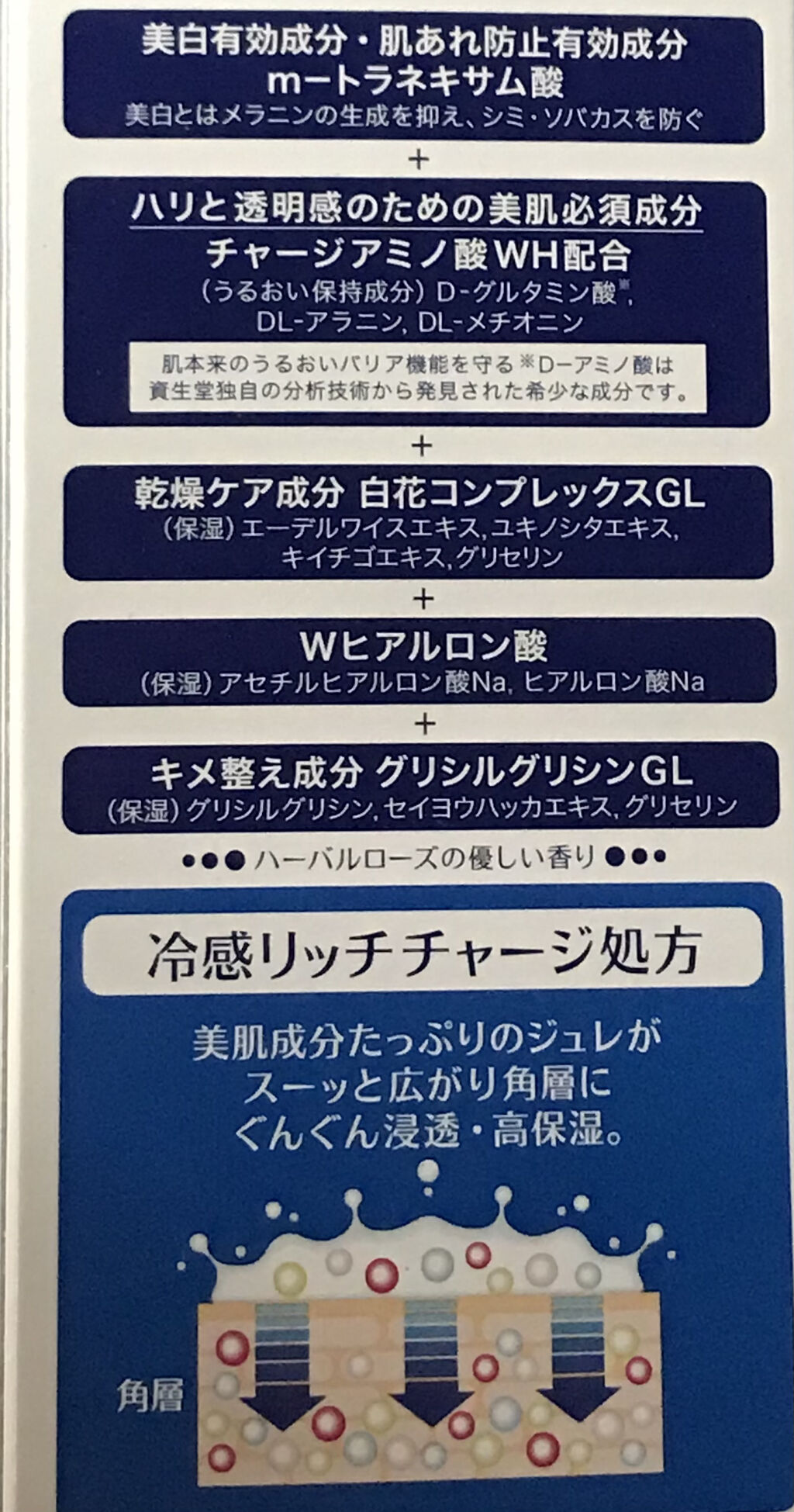 アクアレーベル ホワイトジュレ クールのクチコミ「AQUA LABEL 
ホワイトジュレ(クール)
美白化粧水『数量限定』
肌も毛穴もキュッと！.....」（3枚目）