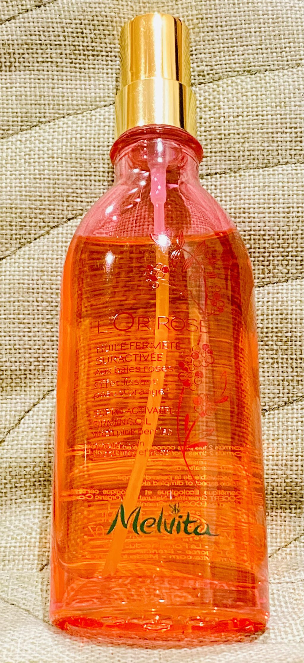 ロルロゼ ブリリアント ボディオイル/Melvita/ボディオイルを使ったクチコミ（1枚目）