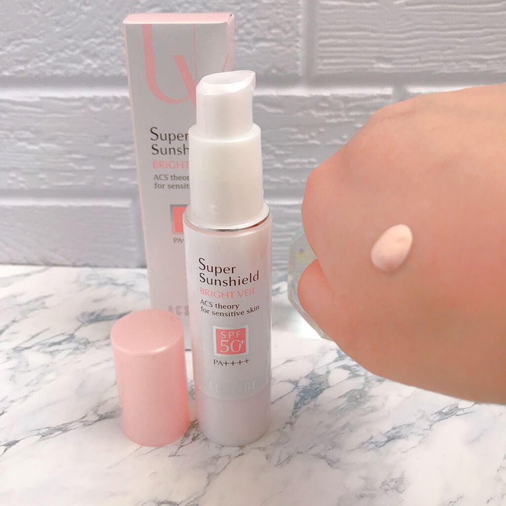 スーパーサンシールド ブライトヴェール/ACSEINE/化粧下地を使ったクチコミ(2枚目)