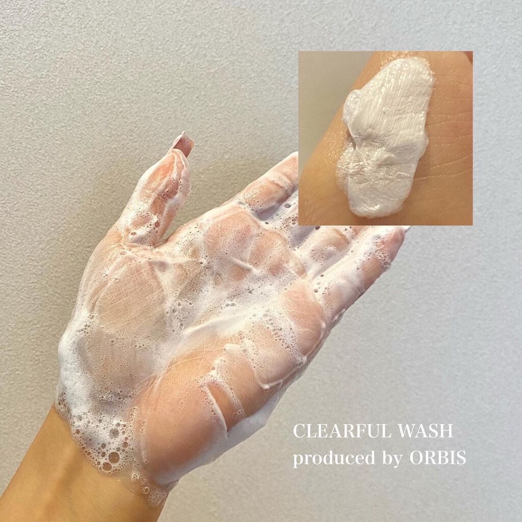 クリアフル ウォッシュ/オルビス/洗顔フォームを使ったクチコミ(2枚目)