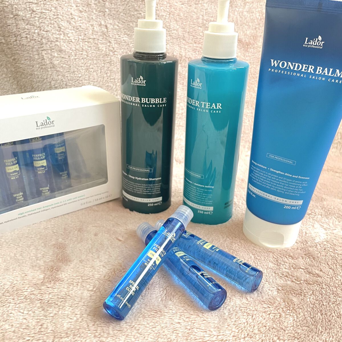 WONDER BALM/La'dor/洗い流すヘアトリートメントを使ったクチコミ（1枚目）