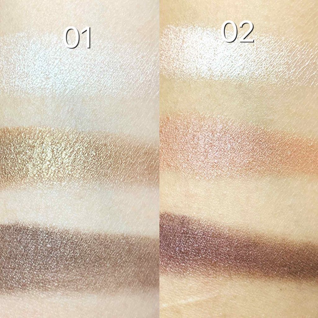 トーンアップアイシャドウ/CEZANNE/アイシャドウパレットを使ったクチコミ（2枚目）