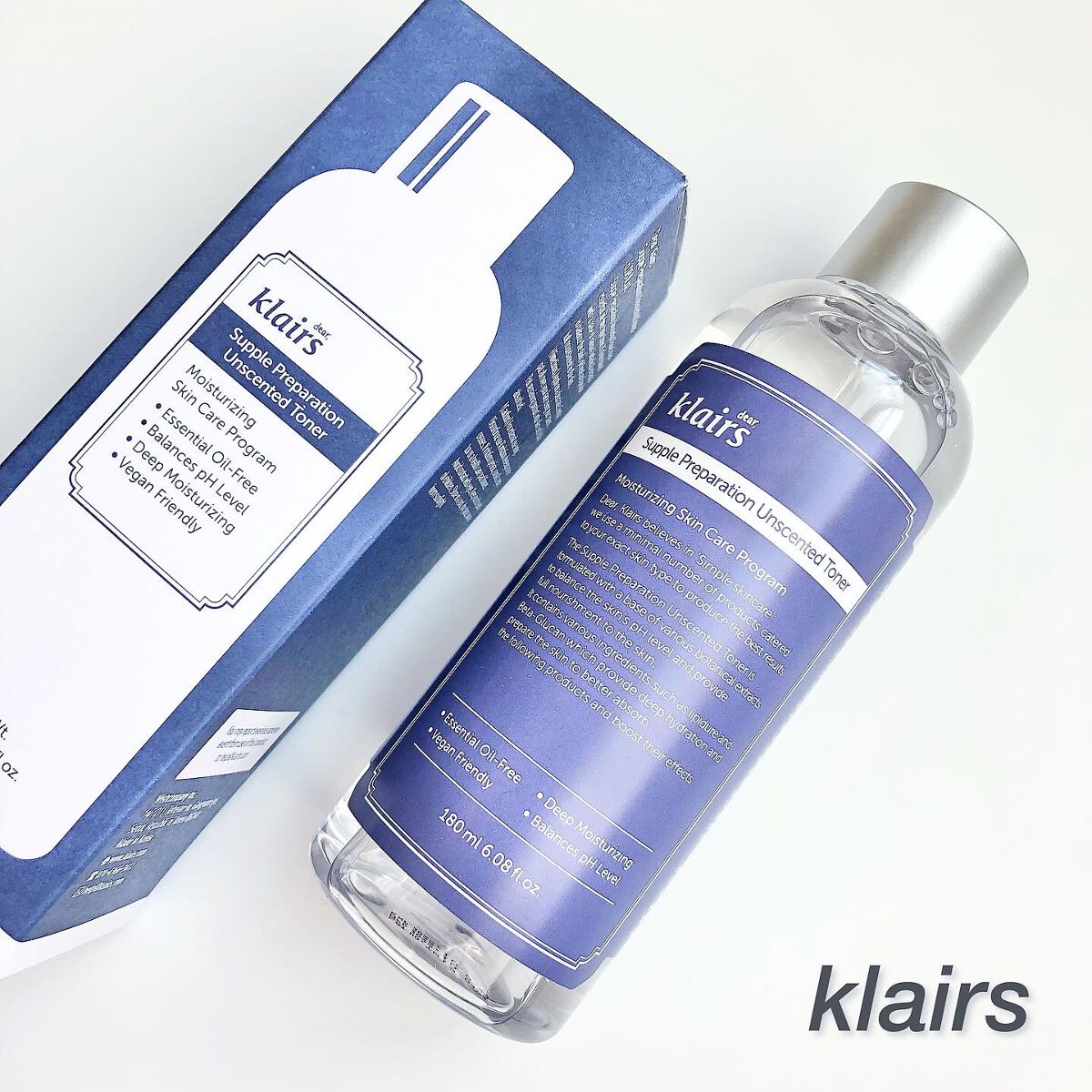 サプルプレパレーションアンセンテッドトナー(180ml)/Klairs/化粧水を使ったクチコミ(1枚目)