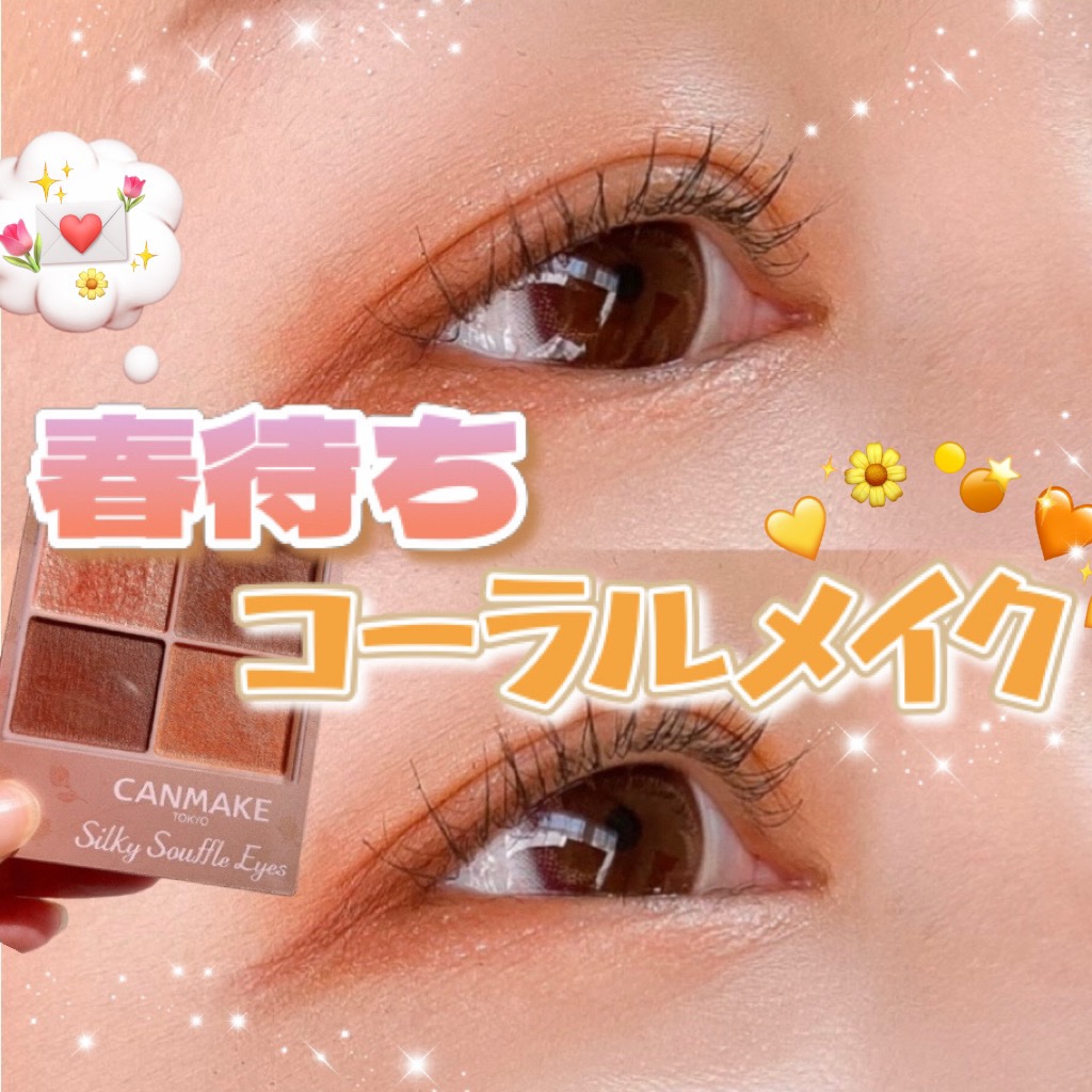 シルキースフレアイズ（マットタイプ）/キャンメイク/アイシャドウパレットを使ったクチコミ（1枚目）