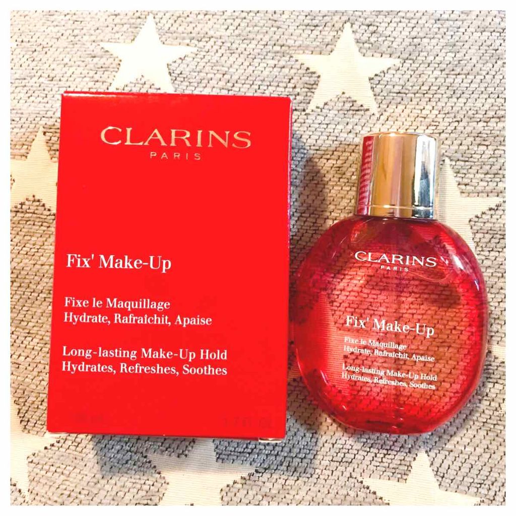 フィックス メイクアップ/CLARINS/ミスト状化粧水を使ったクチコミ(1枚目)