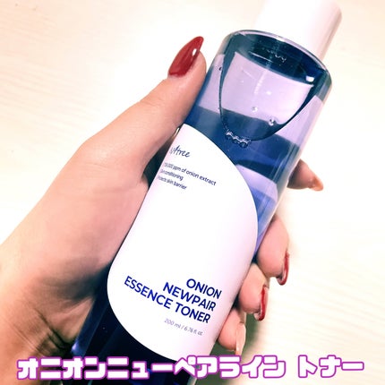 オニオン ニューペア エッセンス トナー/Isntree/化粧水を使ったクチコミ(4枚目)