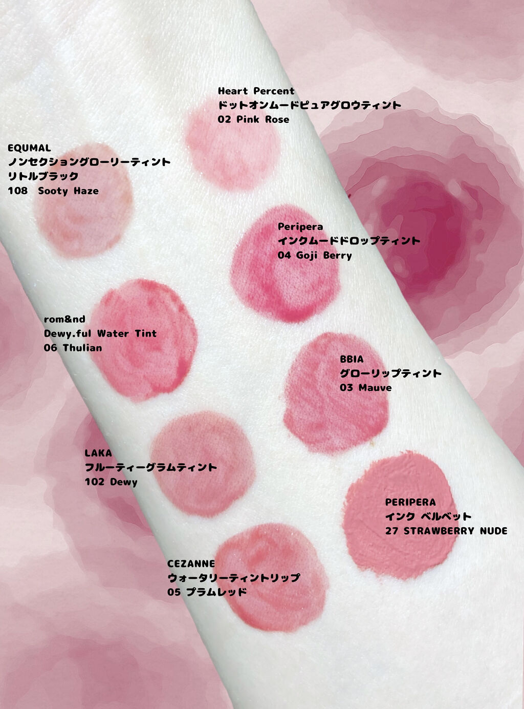 グローリップティント/BBIA/リップティントを使ったクチコミ（2枚目）