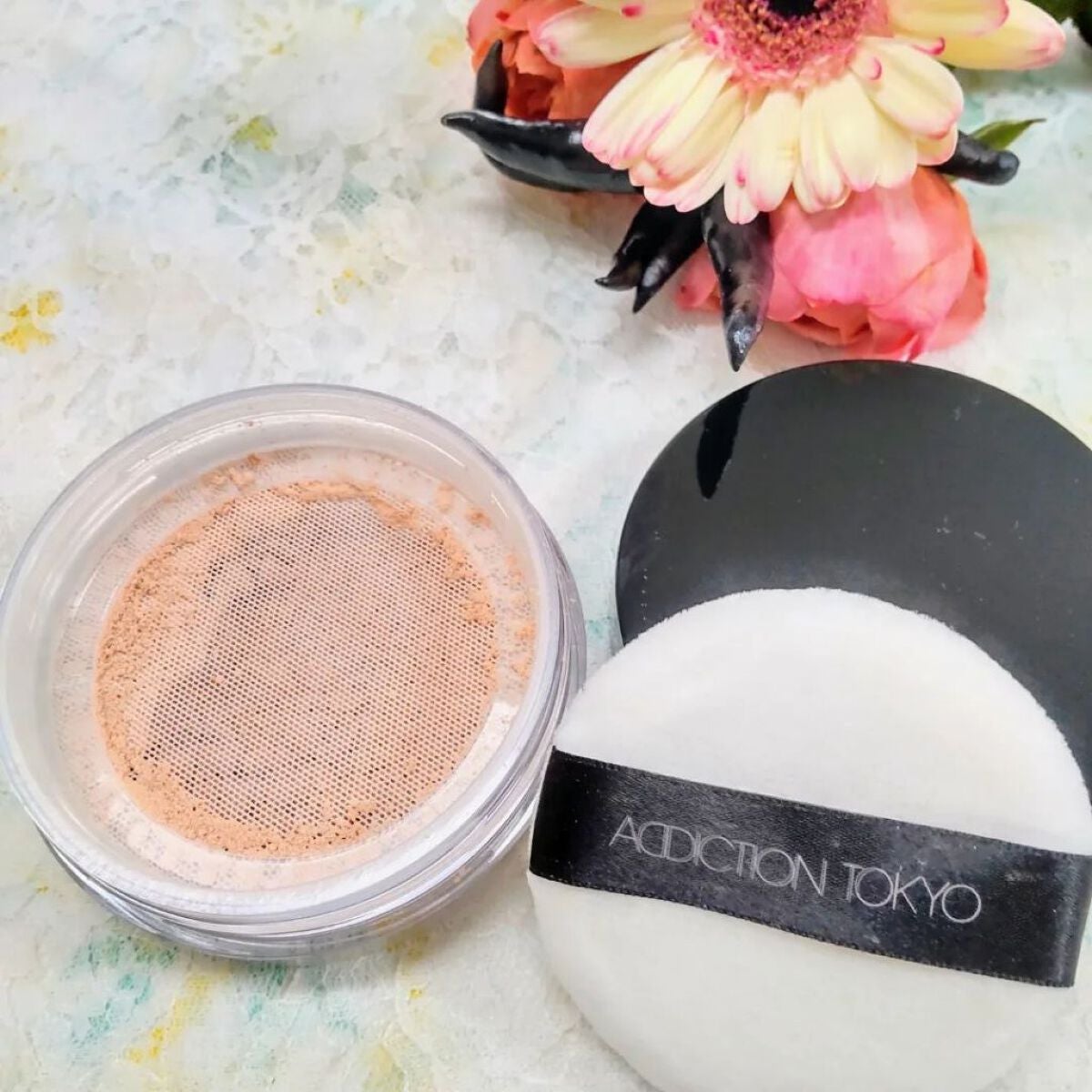 インビジブル エッセンス ルースパウダー グロウ/ADDICTION/ルースパウダーを使ったクチコミ(2枚目)