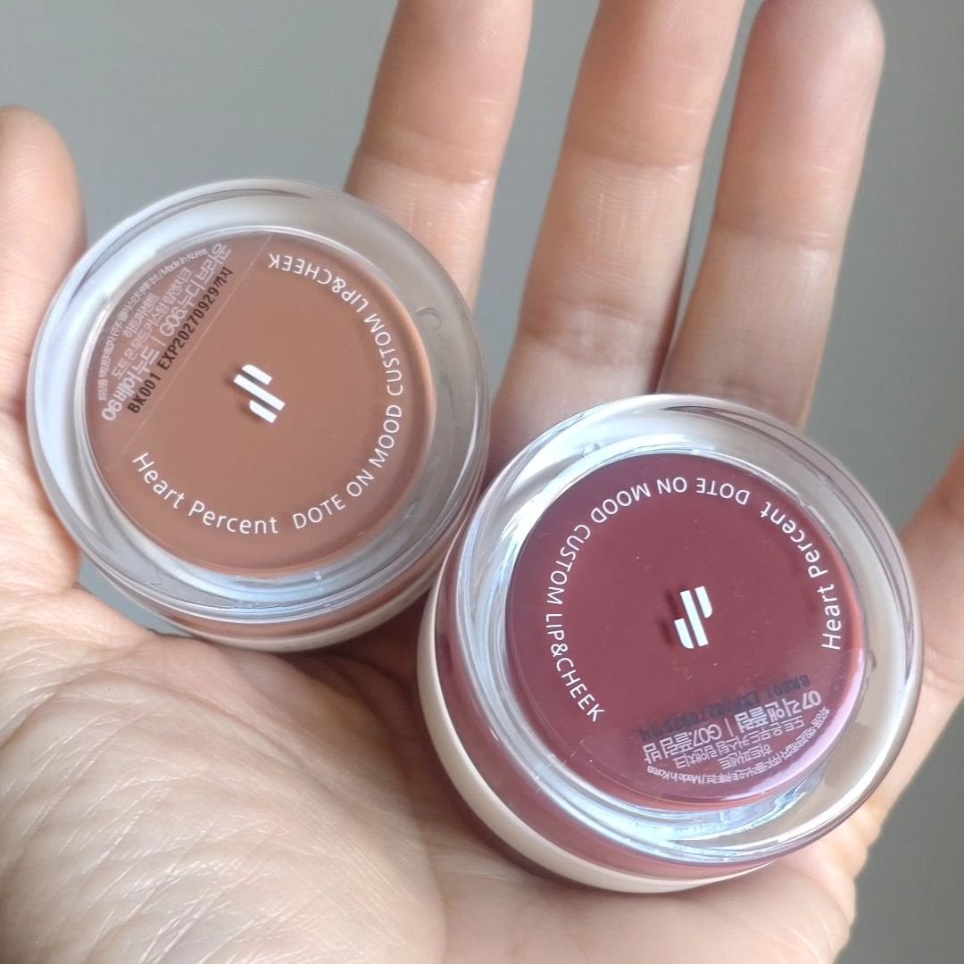 ドットオンムード・カスタム・リップアンドチーク/Heart Percent/ジェル・クリームチークを使ったクチコミ(9枚目)
