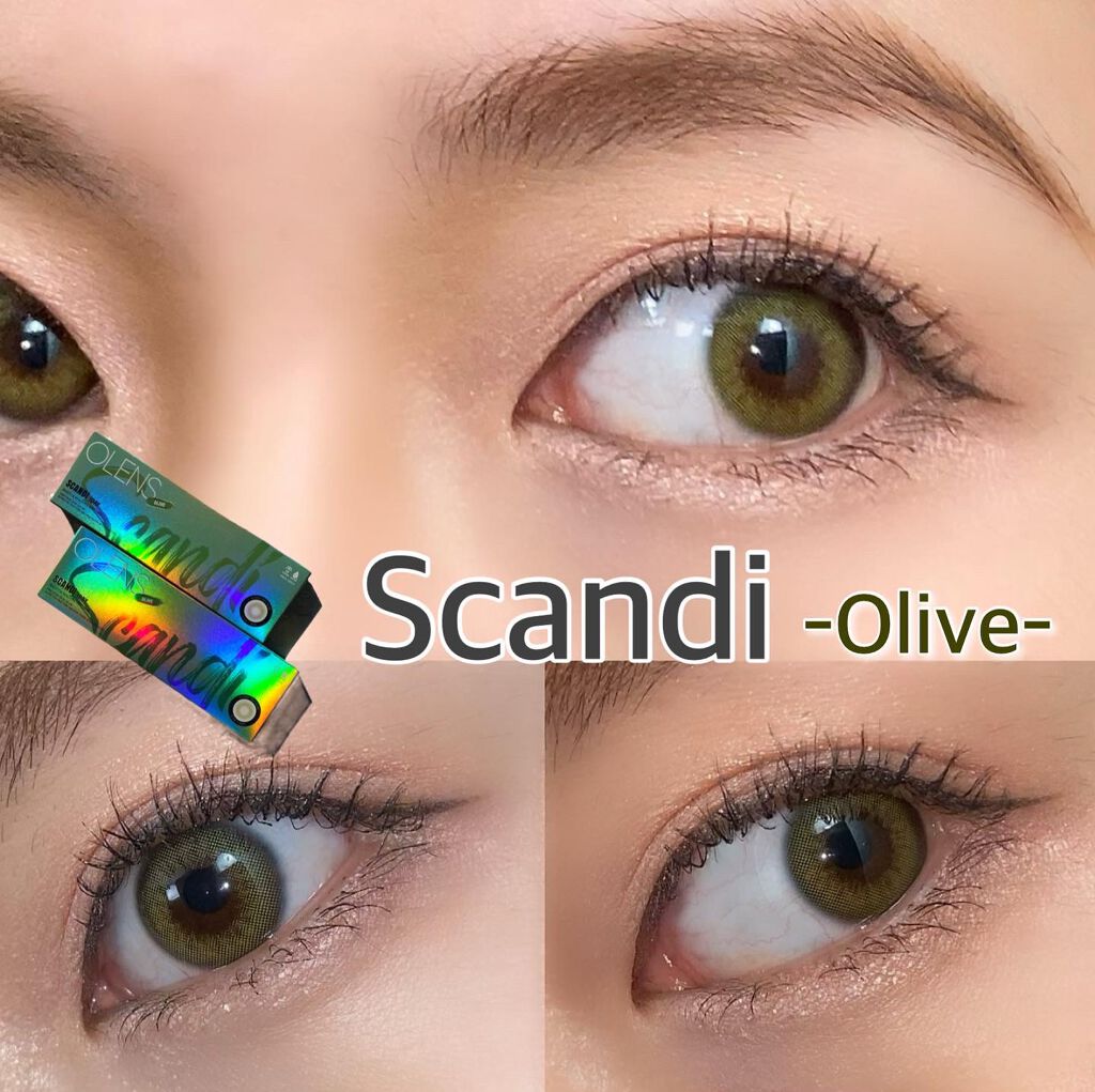 SCANDI(スカンディ)/OLENS/カラーコンタクトレンズを使ったクチコミ(2枚目)