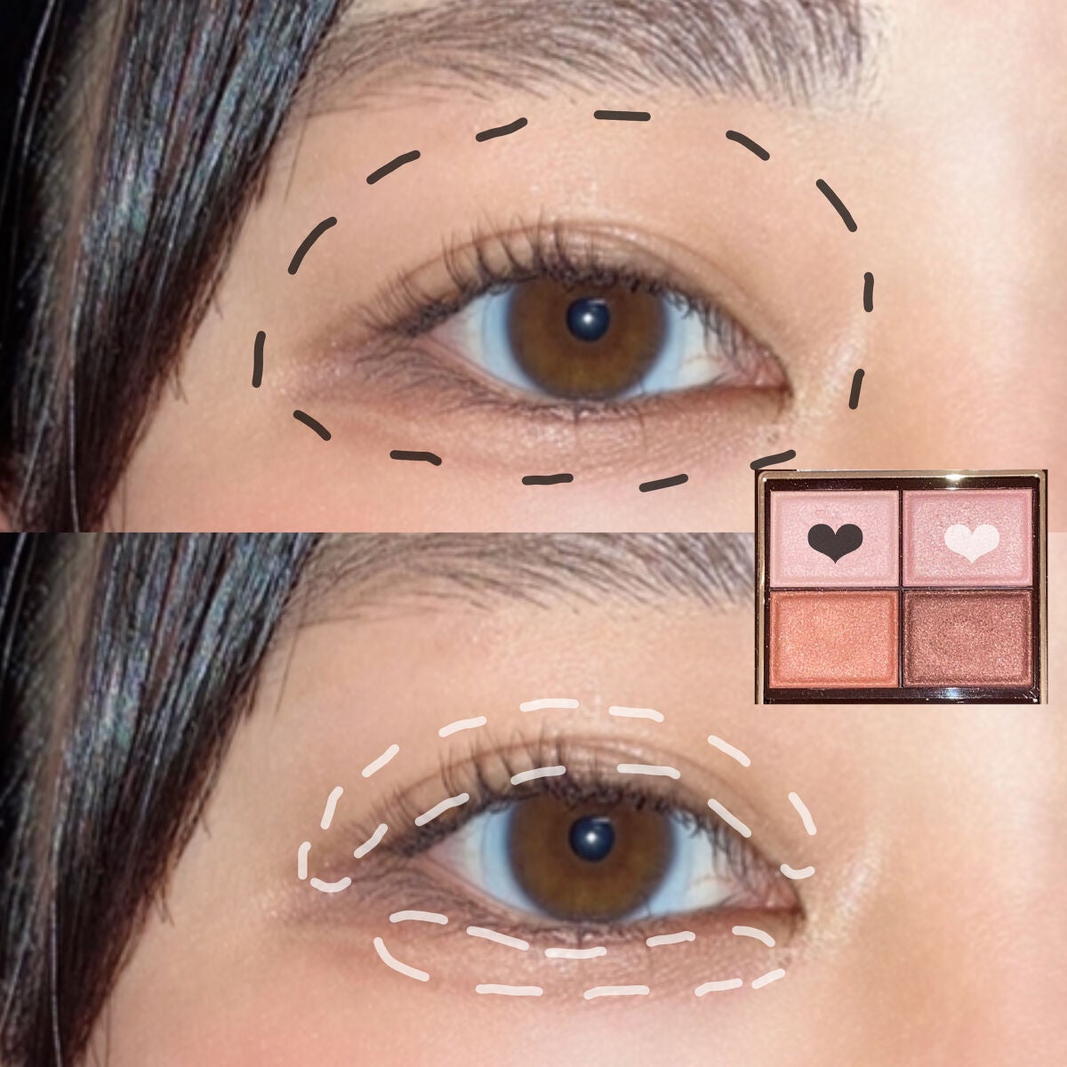 スキニーリッチシャドウ/excel/アイシャドウパレットを使ったクチコミ(2枚目)