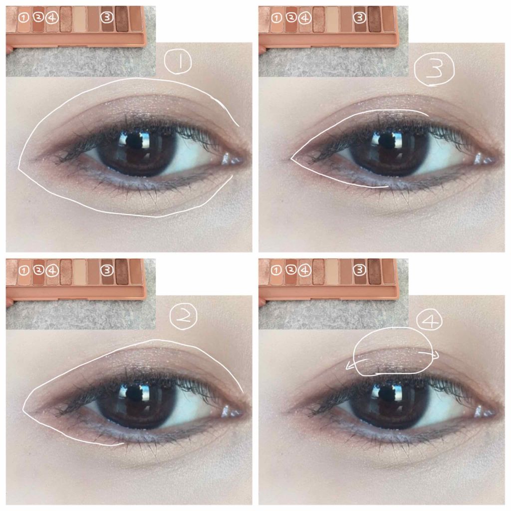 プレイカラー アイシャドウ/ETUDE/アイシャドウパレットを使ったクチコミ（3枚目）