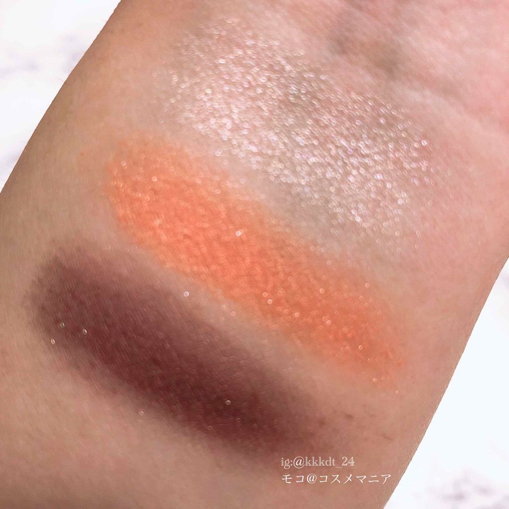 トーンアップアイシャドウ/CEZANNE/アイシャドウパレットを使ったクチコミ(3枚目)