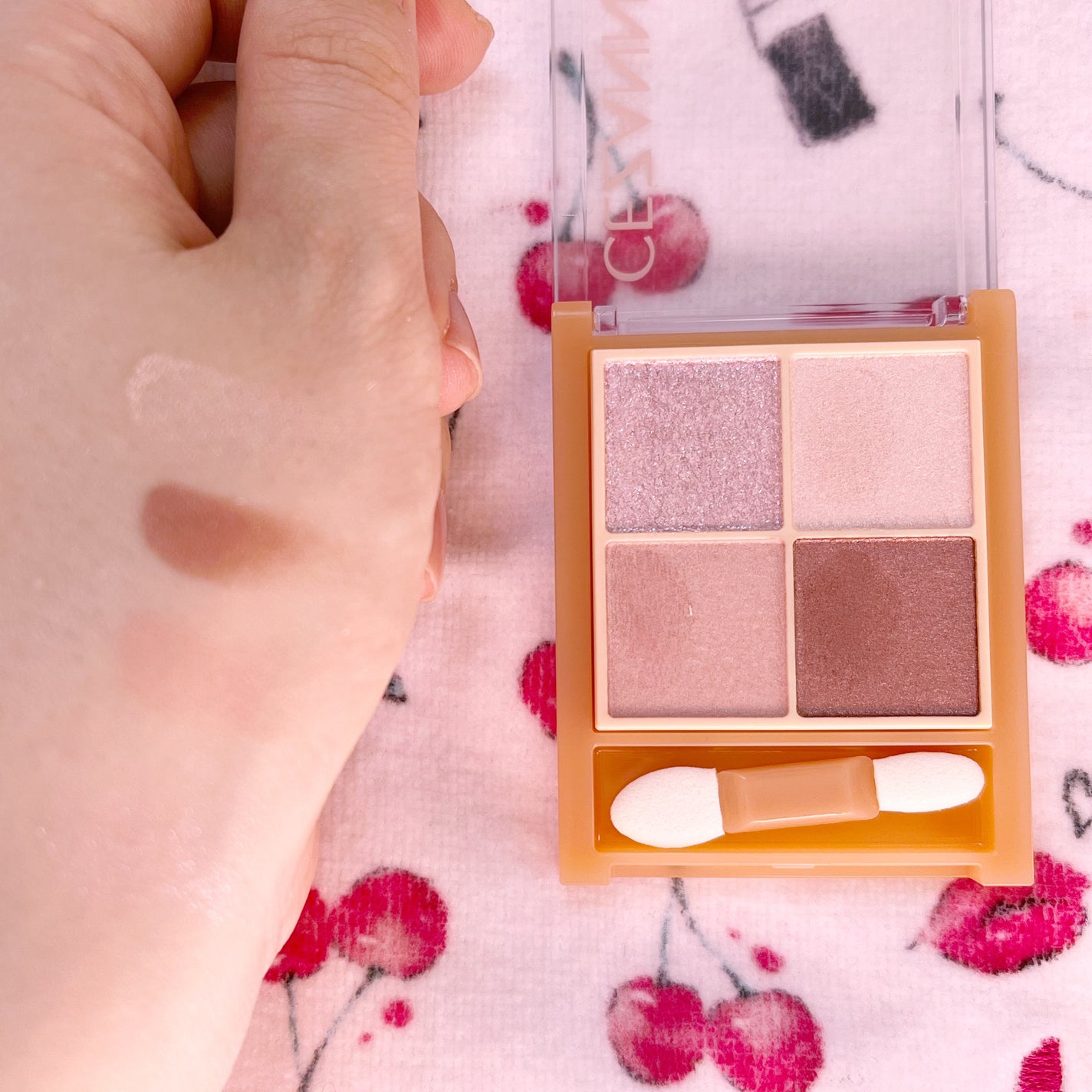 ベージュトーンアイシャドウ/CEZANNE/アイシャドウパレットを使ったクチコミ(3枚目)