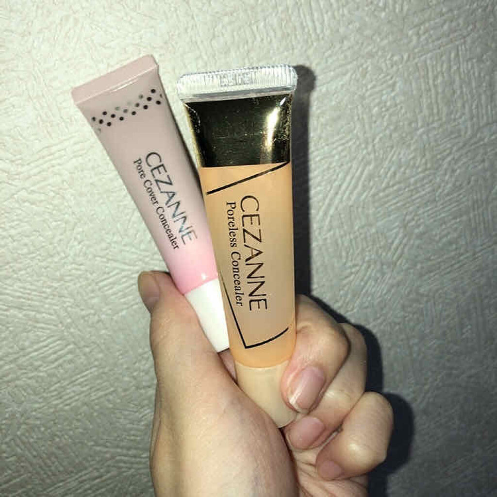 毛穴レスコンシーラー/CEZANNE/クリームコンシーラーを使ったクチコミ（1枚目）