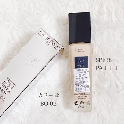 タンイドル ウルトラ ウェア リキッド/LANCOME/リキッドファンデーションを使ったクチコミ(2枚目)